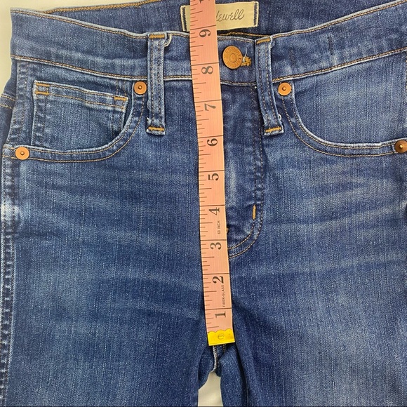 Madewell 9" Mid-Rise Skinny Jeans in Paloma Wash - Picture 10 of 12